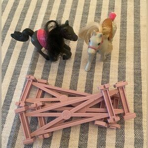 Vintage 90s Littlest Pet Shop  Pony Horse 🐴 Set of 2